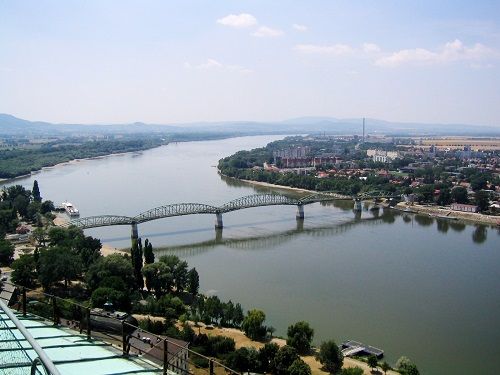 Hungary Esztergom Mária Valéria Bridge Mária Valéria Bridge Esztergom - Esztergom - Hungary