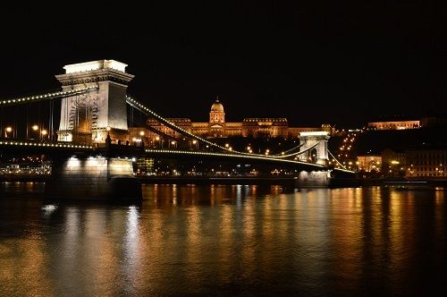 Hungary Budapest Chain Bridge Chain Bridge Budapest - Budapest - Hungary