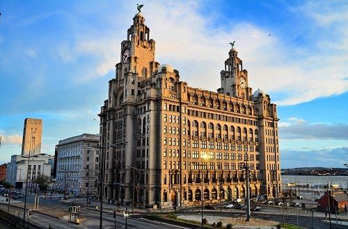 United Kingdom Liverpool  Royal Liver Building Royal Liver Building Liverpool - Liverpool  - United Kingdom