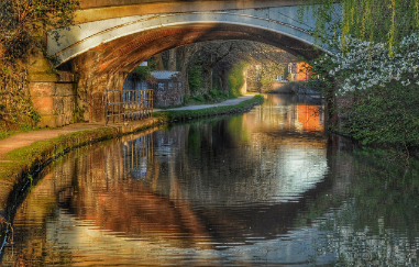 United Kingdom Manchester Bridgewater Canal Bridgewater Canal Manchester - Manchester - United Kingdom