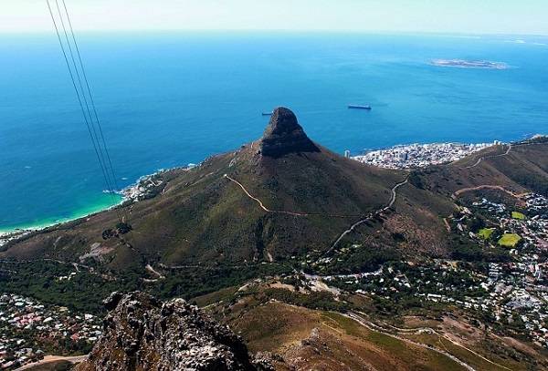 South Africa Cape Town  Lionَ s Head Mountain Lionَ s Head Mountain Cape Town - Cape Town  - South Africa