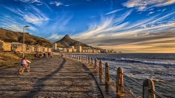 South Africa Cape Town  Sea Point Promenade Sea Point Promenade Cape Town - Cape Town  - South Africa