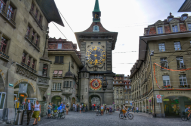 Switzerland Bern Zytglogge clock tower Zytglogge clock tower Bern - Bern - Switzerland