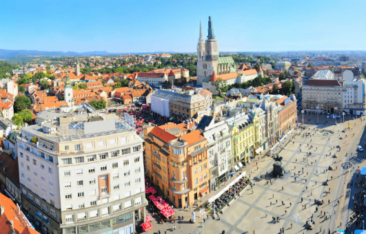 Croatia Zagreb Ban Jelacic Square Ban Jelacic Square Grad Zagreb - Zagreb - Croatia