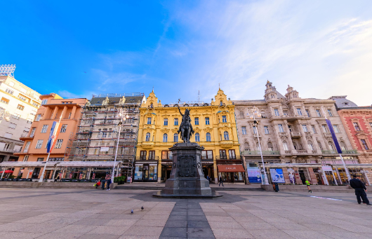 Croatia Zagreb Ban Jelacic Square Ban Jelacic Square Zagreb - Zagreb - Croatia