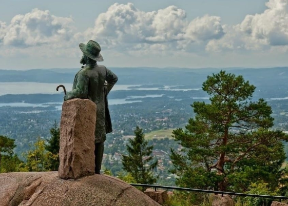 Norway Oslo Kragstotten Sculpture Kragstotten Sculpture Norway - Oslo - Norway