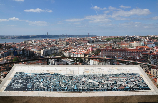 Portugal Lisbon Senhora do Monte Viewpoint Senhora do Monte Viewpoint Lisbon - Lisbon - Portugal