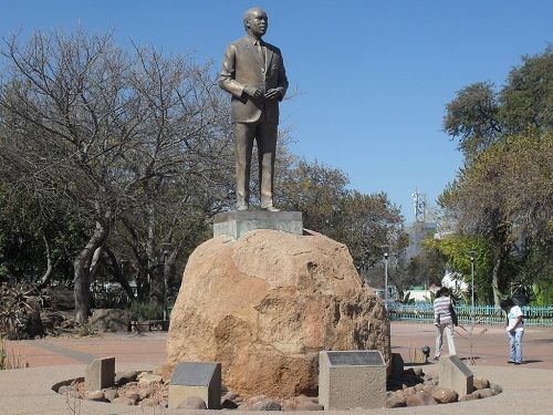 Botswana Gaborone  Sir Seretse Khama Statue Sir Seretse Khama Statue Gaborone - Gaborone  - Botswana