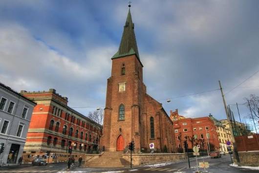 Norway Oslo St. Olav Catholic Cathedral St. Olav Catholic Cathedral Oslo - Oslo - Norway