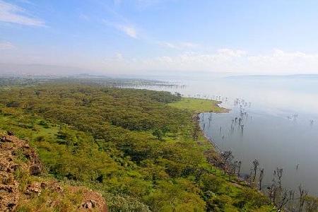 KENYA LAKE SYSTEM IN THE GREAT RIFT VALLEY