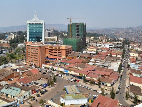 Rwanda Kigali  City center City center Rwanda - Kigali  - Rwanda