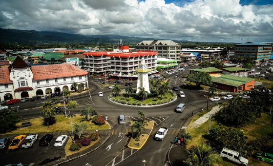 Samoa Apia  City center City center Samoa - Apia  - Samoa