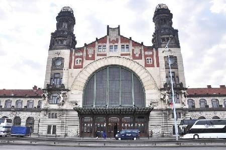 Prague main train station