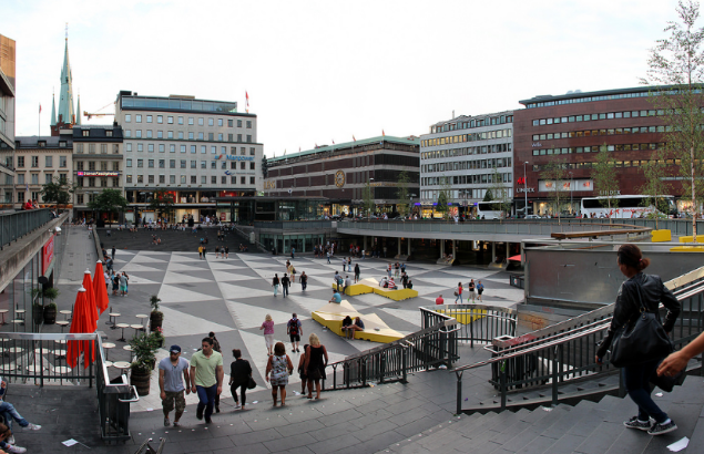 Sweden Stockholm Sergels torg Square Sergels torg Square Stockholm - Stockholm - Sweden