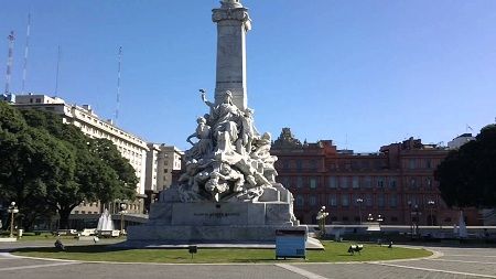 Argentina Buenos Aires Monumento a Cristobal Colon Monumento a Cristobal Colon Buenos Aires - Buenos Aires - Argentina