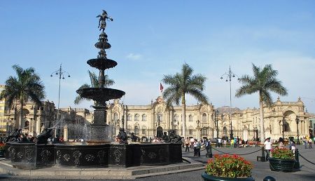 Peru Lima Piazza Mayor Piazza Mayor Peru - Lima - Peru