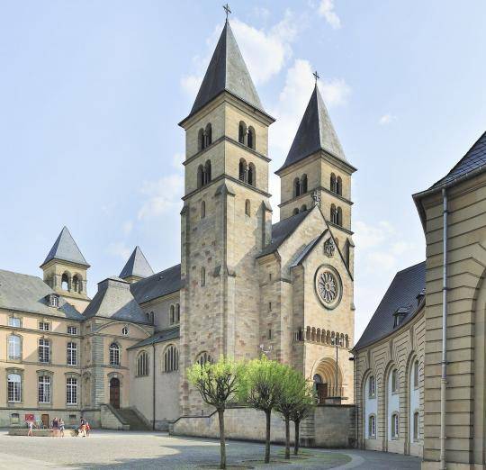 Luxembourg Luxemburg Abbey of Echternach Abbey of Echternach Luxemburg - Luxemburg - Luxembourg