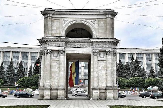 Moldova Chisinau  Triumphal arch Triumphal arch Moldova - Chisinau  - Moldova