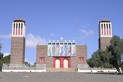 Eritrea Asmara  Saint Mary Cathedral Saint Mary Cathedral Maekel - Asmara  - Eritrea