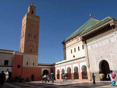 Morocco Marrakesh Sidi Bel Abbes Mosque Sidi Bel Abbes Mosque Morocco - Marrakesh - Morocco
