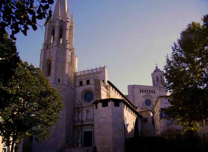 Spain Girona Sant Feliu Old Collegiate Sant Feliu Old Collegiate Girona - Girona - Spain