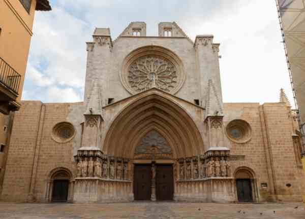 Spain Tarragona Santa Tecla Cathedral Santa Tecla Cathedral Catalonia - Tarragona - Spain
