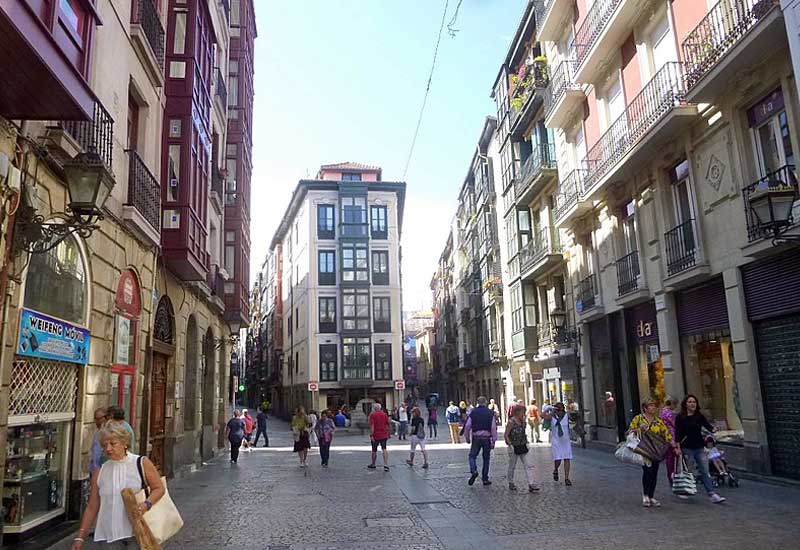 Spain Bilbao Old Town Old Town Bilbao - Bilbao - Spain