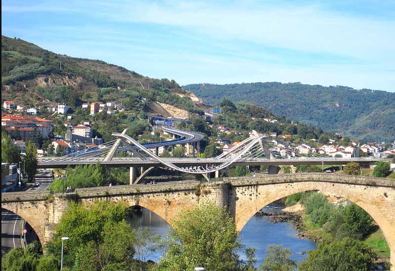 Spain Ourense Burga Bridge Burga Bridge Ourense - Ourense - Spain