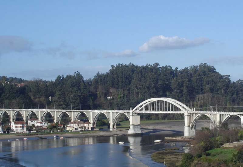 Spain Ourense Pedrina Bridge Pedrina Bridge Ourense - Ourense - Spain