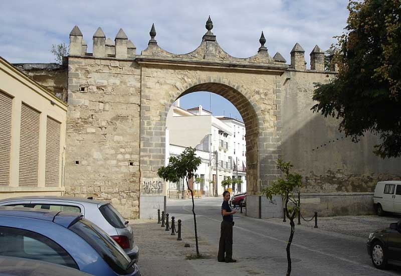 Spain Jerez de la Frontera Santiago Gate Santiago Gate Cadiz - Jerez de la Frontera - Spain