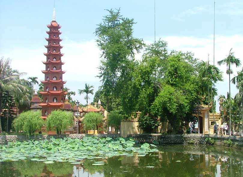 Vietnam Hanoi Tran Quoc Pagoda (Chua Tran Quoc) Tran Quoc Pagoda (Chua Tran Quoc) Hanoi - Hanoi - Vietnam