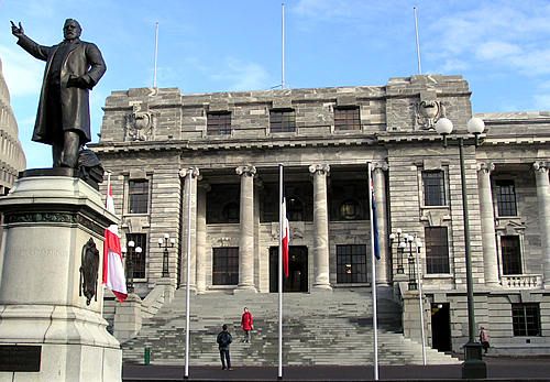 New Zealand Wellington  The Old Parliament buildings The Old Parliament buildings New Zealand - Wellington  - New Zealand