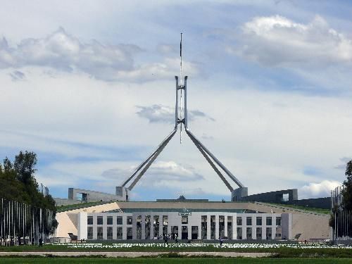 Australia Canberra  The Parliament House The Parliament House Australian Capital Territory - Canberra  - Australia