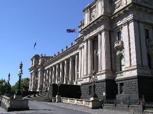 Australia Melbourne The Parliament House The Parliament House Australia - Melbourne - Australia