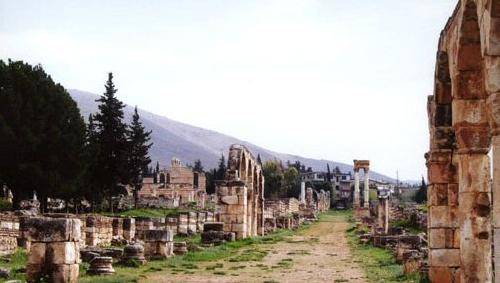 Lebanon Anjar Anjar Archelogical Site Anjar Archelogical Site Anjar - Anjar - Lebanon