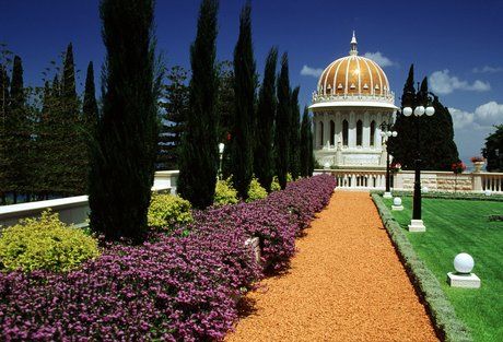 Israel Haifa Bahai Sanctuary and Persian Gardens Bahai Sanctuary and Persian Gardens Haifa - Haifa - Israel