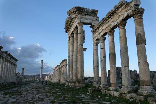 Syria Apamea Apamea Ruins Apamea Ruins Hamah - Apamea - Syria