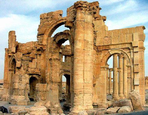 Syria Tudmur Palmyra Ruins Palmyra Ruins Tudmur - Tudmur - Syria