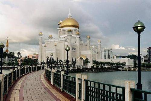Brunei Bandar Seri Begawan Omar Ali Sifuddin Mosque Omar Ali Sifuddin Mosque Bandar Seri Begawan - Bandar Seri Begawan - Brunei