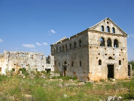 Syria Aleppo Qalaat Samaan Monastery Qalaat Samaan Monastery Syria - Aleppo - Syria