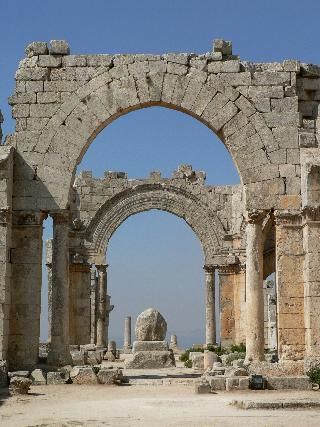 Syria Aleppo Qalaat Samaan Monastery Qalaat Samaan Monastery Aleppo - Aleppo - Syria