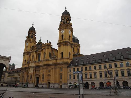 Germany Munich Theatinerkirche Church Theatinerkirche Church Theatinerkirche Church - Munich - Germany