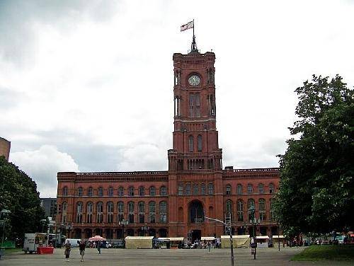 Germany Berlin Red Town Hall Red Town Hall Berlin - Berlin - Germany