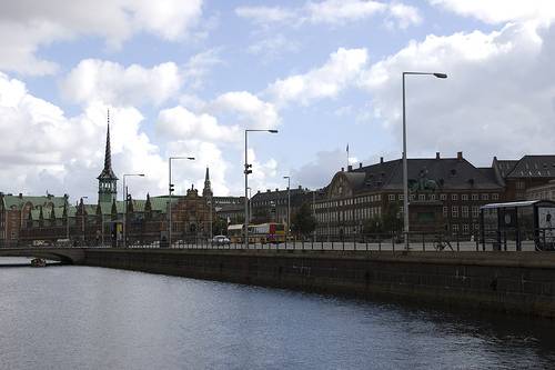 Denmark Copenhagen Slotsholmen Island Slotsholmen Island Hovedstaden - Copenhagen - Denmark