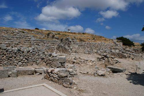 Greece Thira Ancient Tera Ancient Tera Greece - Thira - Greece