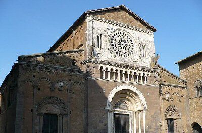 Italy Tuscania Saint Peter Church Saint Peter Church Viterbo - Tuscania - Italy