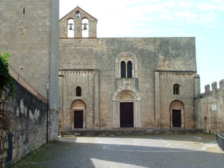 Italy Tarquinia Santa Maria del Castello Church Santa Maria del Castello Church Viterbo - Tarquinia - Italy