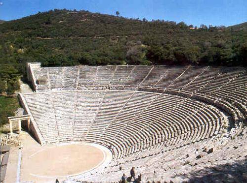 Greece Athens Epidaurus Theatre Epidaurus Theatre Attica - Athens - Greece