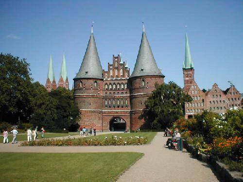 Germany Lubeck Holstentor Holstentor Lubeck - Lubeck - Germany