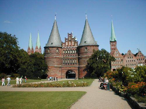 Germany Lubeck Holstentor Holstentor Schleswig Holstein - Lubeck - Germany